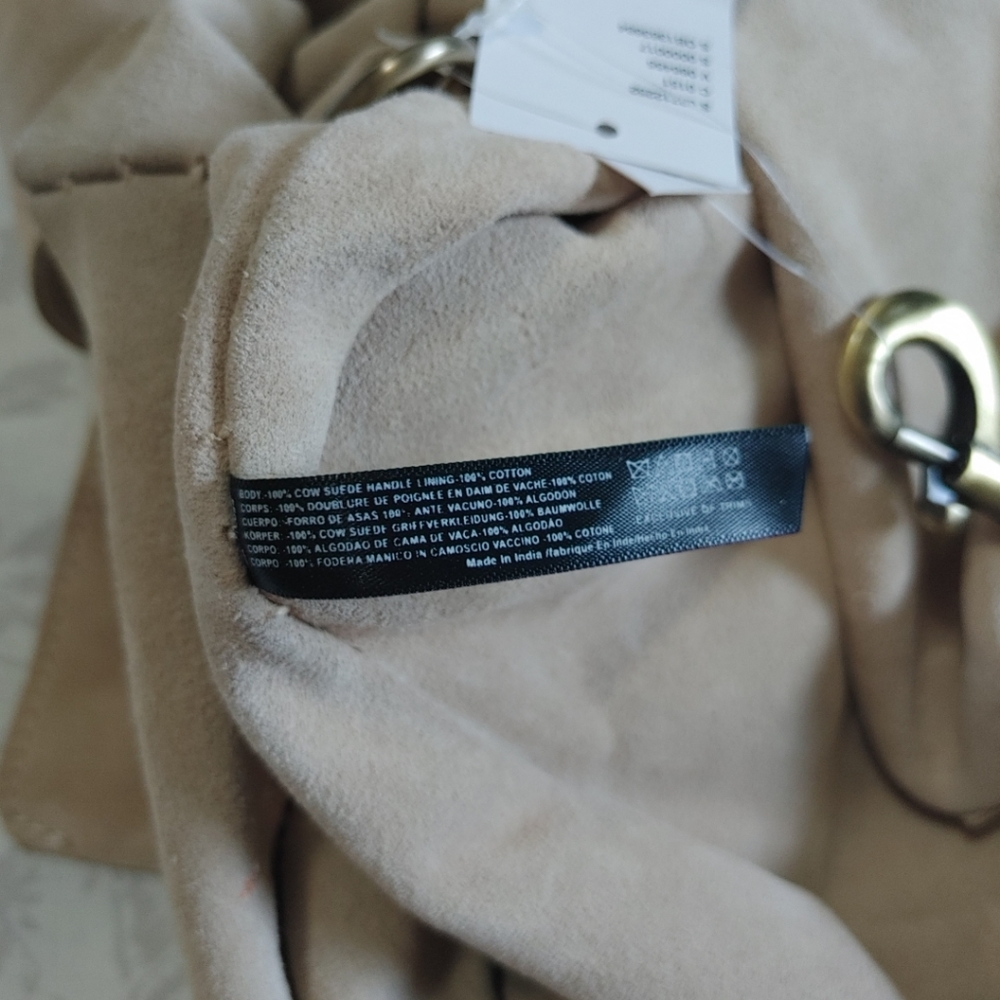 UO Suede Embroidered Shoulder bag with pouch - Picture 12 of 14